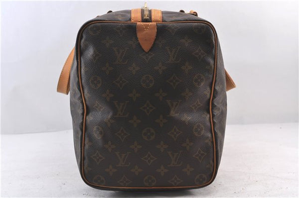 Authentic Louis Vuitton Monogram Sac Souple 45 Hand Boston Bag M41624 LV 2523D