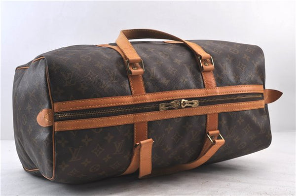 Authentic Louis Vuitton Monogram Sac Souple 45 Hand Boston Bag M41624 LV 2523D