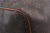 Authentic Louis Vuitton Monogram Sac Souple 45 Hand Boston Bag M41624 LV 2523D