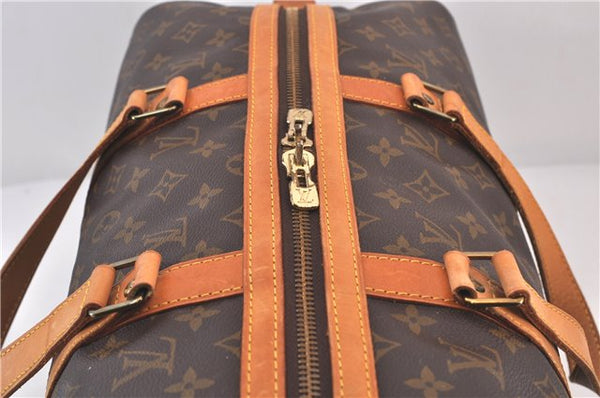 Authentic Louis Vuitton Monogram Sac Souple 45 Hand Boston Bag M41624 LV 2523D