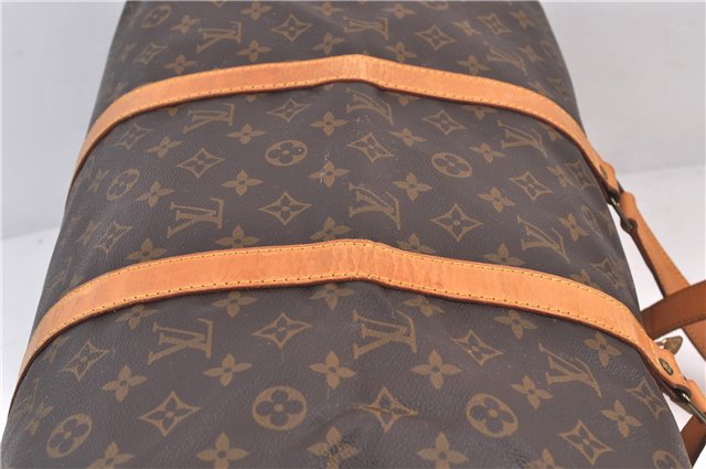 Authentic Louis Vuitton Monogram Sac Souple 45 Hand Boston Bag M41624 LV 2523D