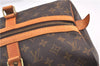 Authentic Louis Vuitton Monogram Sac Souple 45 Hand Boston Bag M41624 LV 2523D