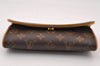 Authentic Louis Vuitton Monogram Pochette Twin PM Shoulder Bag M51854 LV 2524I