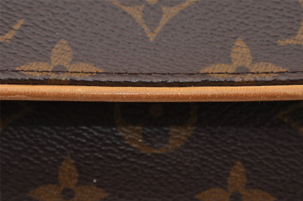 Authentic Louis Vuitton Monogram Pochette Twin PM Shoulder Bag M51854 LV 2524I