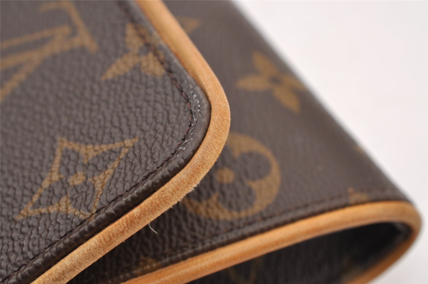 Authentic Louis Vuitton Monogram Pochette Twin PM Shoulder Bag M51854 LV 2524I