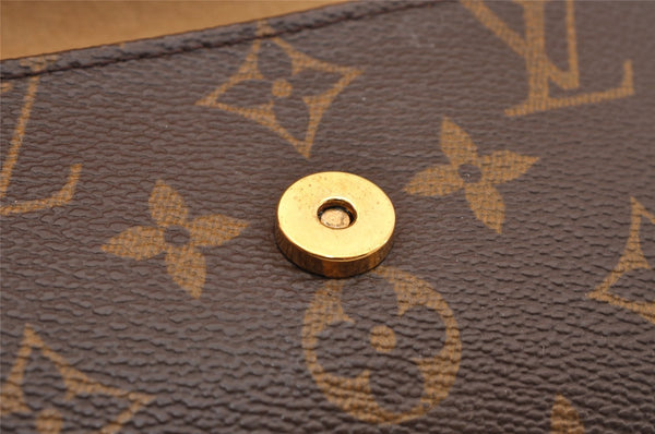 Authentic Louis Vuitton Monogram Pochette Twin PM Shoulder Bag M51854 LV 2524I