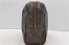 Auth Louis Vuitton Monogram Trousse Toilette 28 Clutch Bag M47522 LV Junk 2525D