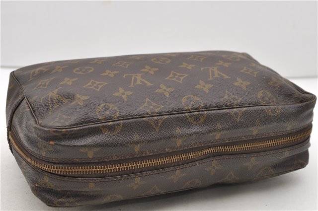 Auth Louis Vuitton Monogram Trousse Toilette 28 Clutch Bag M47522 LV Junk 2525D