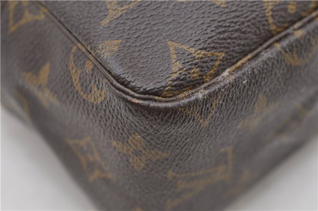 Auth Louis Vuitton Monogram Trousse Toilette 28 Clutch Bag M47522 LV Junk 2525D