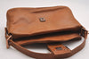 Authentic FENDI Mamma Baguette Shoulder Hand Bag Purse Leather Brown 2525I