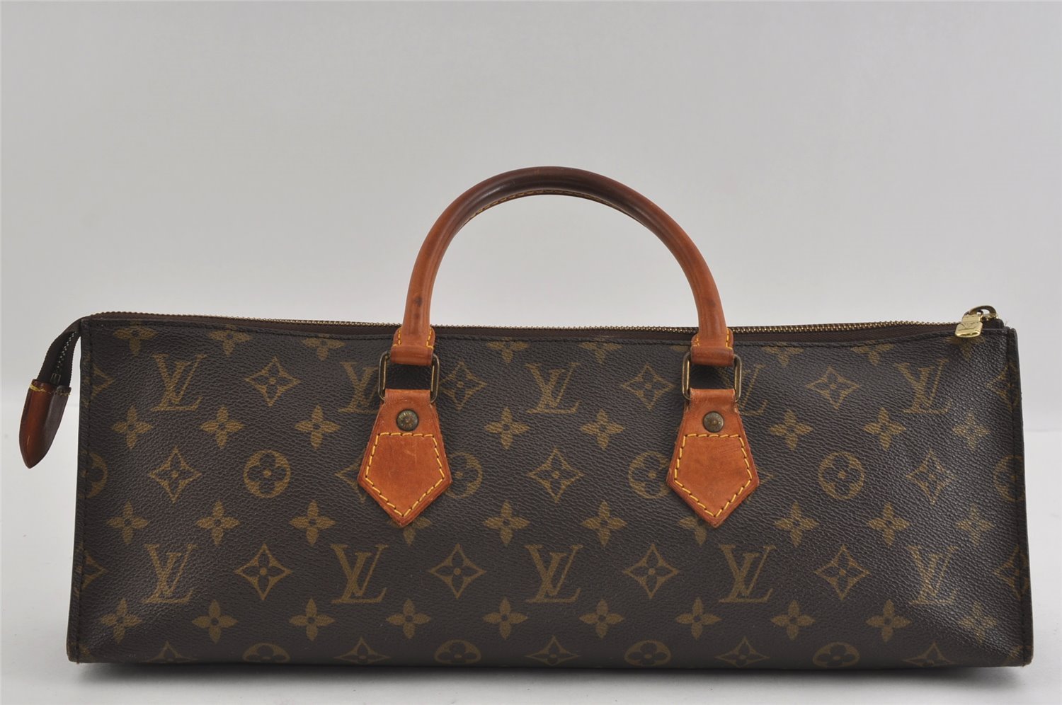 Authentic Louis Vuitton Monogram Sac Trico Hand Bag M51450 LV 2526I