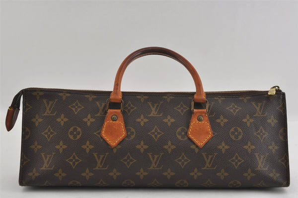 Authentic Louis Vuitton Monogram Sac Trico Hand Bag M51450 LV 2526I