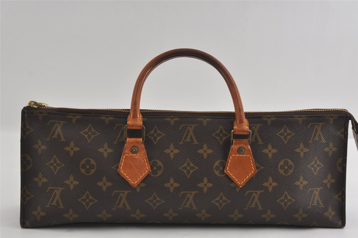 Authentic Louis Vuitton Monogram Sac Trico Hand Bag M51450 LV 2526I