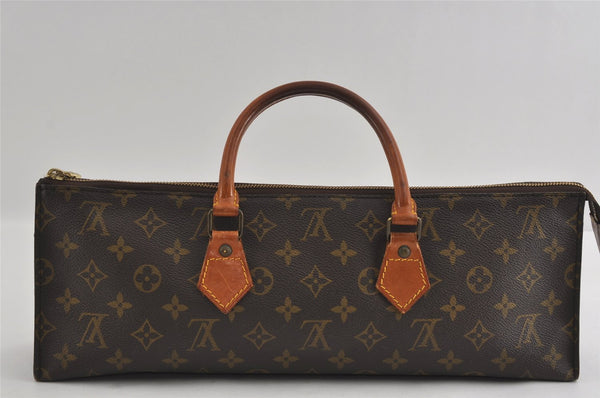 Authentic Louis Vuitton Monogram Sac Trico Hand Bag M51450 LV 2526I