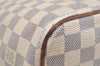 Authentic Louis Vuitton Damier Azur Saleya PM Shoulder Tote Bag N51186 LV 2527I