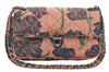 Authentic PRADA Flower Nylon Tessuto Saffiano Leather Shoulder Bag Pink 2528I