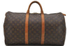 Authentic Louis Vuitton Monogram Keepall 50 Boston Bag M41426 LV 2529D