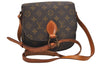 Authentic Louis Vuitton Monogram Saint Cloud MM M51243 Shoulder Cross Bag 2529I