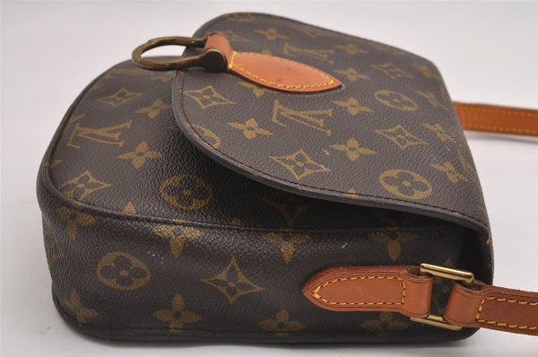 Authentic Louis Vuitton Monogram Saint Cloud MM M51243 Shoulder Cross Bag 2529I