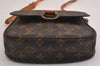 Authentic Louis Vuitton Monogram Saint Cloud MM M51243 Shoulder Cross Bag 2529I