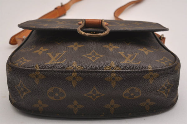 Authentic Louis Vuitton Monogram Saint Cloud MM M51243 Shoulder Cross Bag 2529I