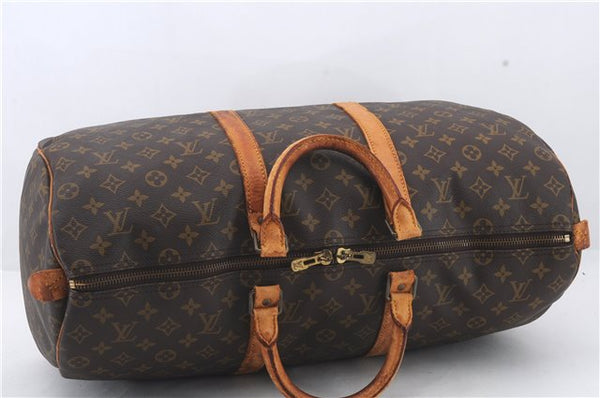 Authentic Louis Vuitton Monogram Keepall 50 Boston Bag M41426 LV 2530D