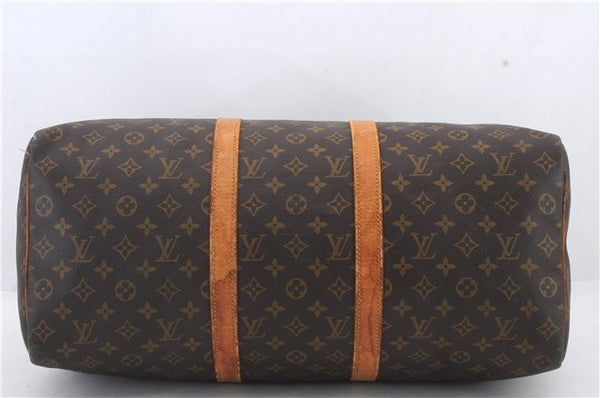 Authentic Louis Vuitton Monogram Keepall 50 Boston Bag M41426 LV 2530D