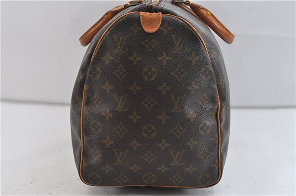 Authentic Louis Vuitton Monogram Keepall 45 Boston Bag M41428 LV 2531D