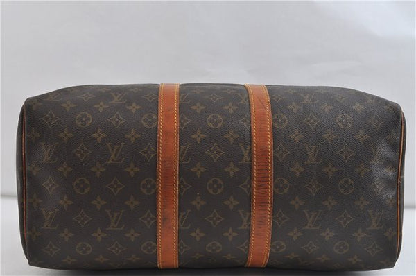 Authentic Louis Vuitton Monogram Keepall 45 Boston Bag M41428 LV 2531D