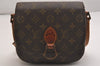 Auth Louis Vuitton Monogram Saint Cloud MM Shoulder Cross Bag Old Model LV 2531I