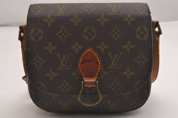 Auth Louis Vuitton Monogram Saint Cloud MM Shoulder Cross Bag Old Model LV 2531I