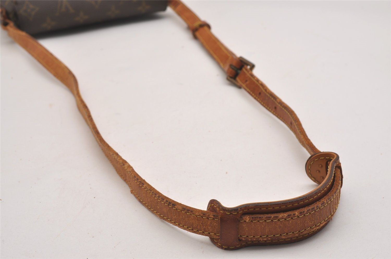 Auth Louis Vuitton Monogram Saint Cloud MM Shoulder Cross Bag Old Model LV 2531I