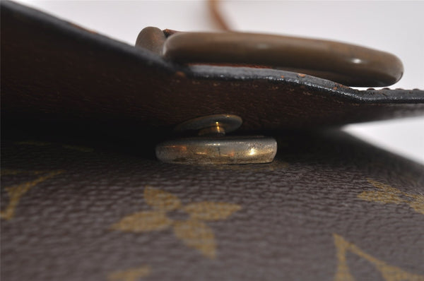 Auth Louis Vuitton Monogram Saint Cloud MM Shoulder Cross Bag Old Model LV 2531I