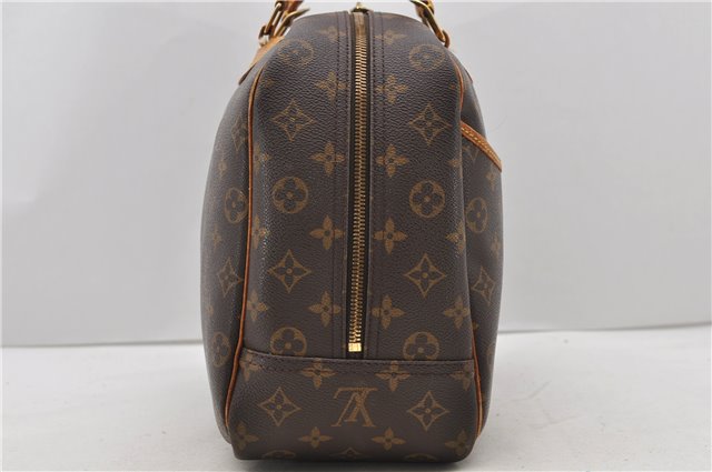 Authentic Louis Vuitton Monogram Deauville Hand Bag M47270 LV 2533D