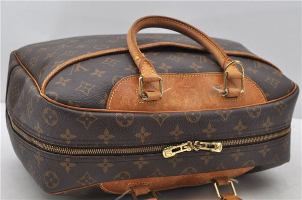 Authentic Louis Vuitton Monogram Deauville Hand Bag M47270 LV 2533D