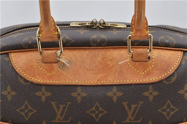 Authentic Louis Vuitton Monogram Deauville Hand Bag M47270 LV 2533D