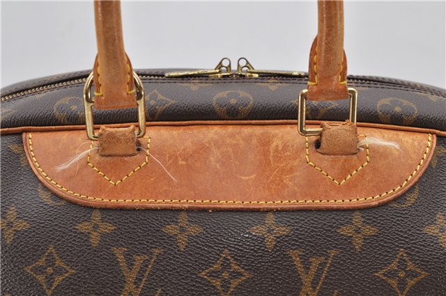 Authentic Louis Vuitton Monogram Deauville Hand Bag M47270 LV 2533D