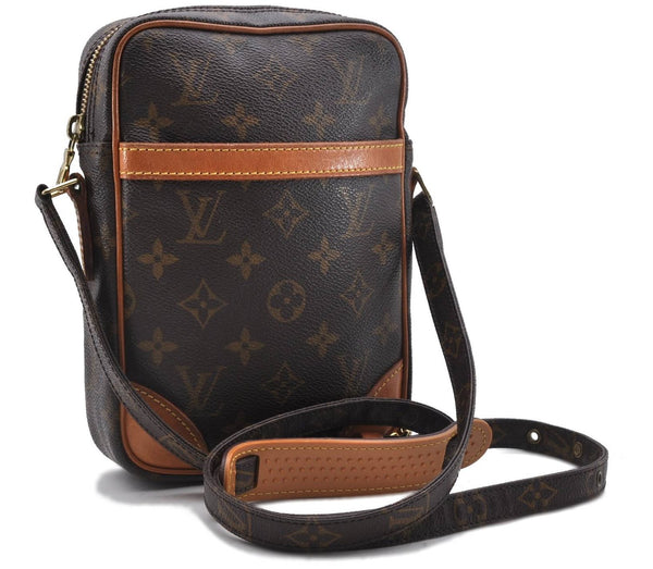 Authentic Louis Vuitton Monogram Danube Shoulder Cross Body Bag M45266 LV 2534D