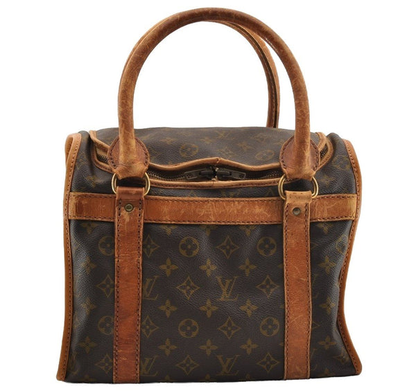 Authentic Louis Vuitton Monogram Sac Chaussures 30 Boston Bag Old Model LV 2535I
