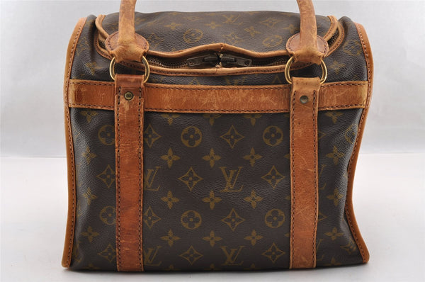 Authentic Louis Vuitton Monogram Sac Chaussures 30 Boston Bag Old Model LV 2535I
