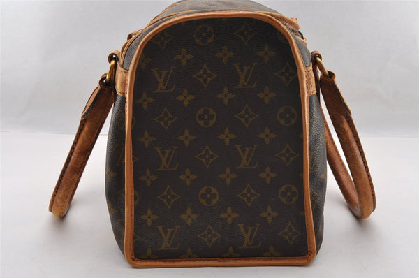 Authentic Louis Vuitton Monogram Sac Chaussures 30 Boston Bag Old Model LV 2535I