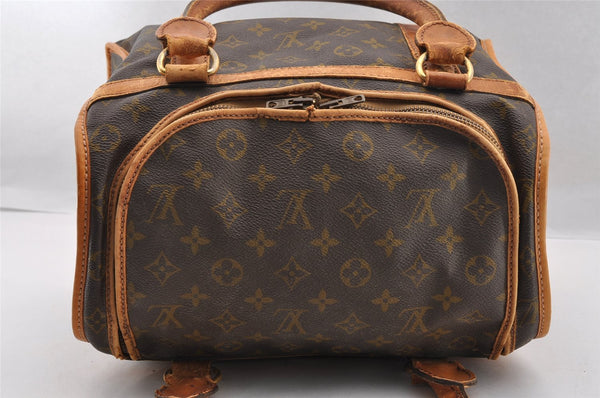 Authentic Louis Vuitton Monogram Sac Chaussures 30 Boston Bag Old Model LV 2535I
