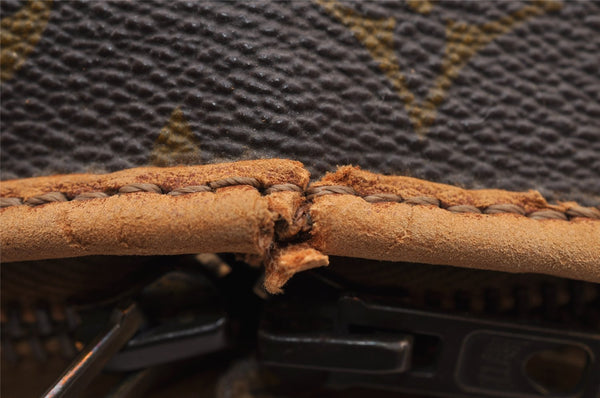 Authentic Louis Vuitton Monogram Sac Chaussures 30 Boston Bag Old Model LV 2535I