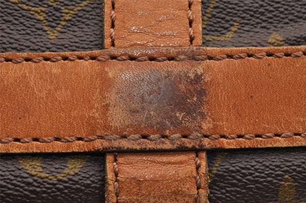 Authentic Louis Vuitton Monogram Sac Chaussures 30 Boston Bag Old Model LV 2535I