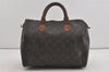 Authentic Louis Vuitton Monogram Speedy 30 Hand Boston Bag M41526 LV Junk 2536I