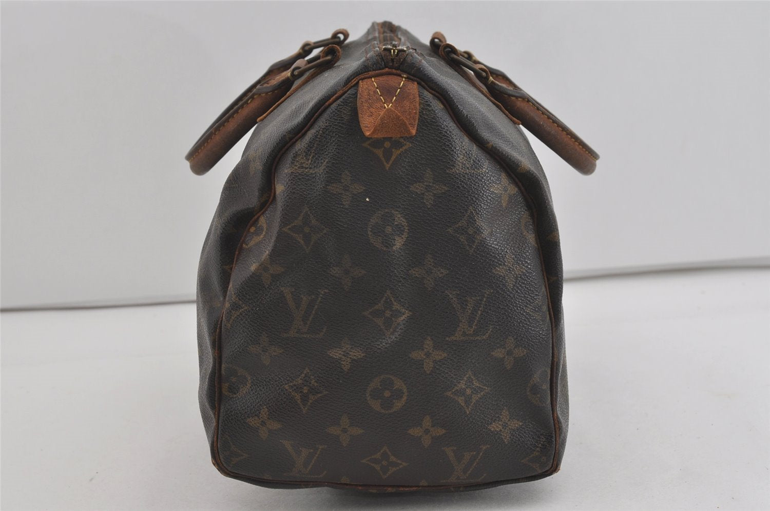 Authentic Louis Vuitton Monogram Speedy 30 Hand Boston Bag M41526 LV Junk 2536I