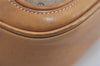 Authentic GUCCI Web Sherry Line Micro GG Shoulder Bag PVC Leather Brown 2538I