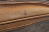 Authentic GUCCI Web Sherry Line Micro GG Shoulder Bag PVC Leather Brown 2538I