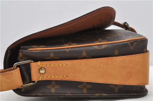 Auth Louis Vuitton Monogram Cartouchiere MM Shoulder Cross Bag M51253 LV 2540D