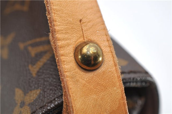 Auth Louis Vuitton Monogram Cartouchiere MM Shoulder Cross Bag M51253 LV 2540D